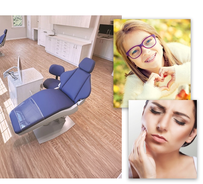 Orthodontist Madison NJ Three Photo Collage HP